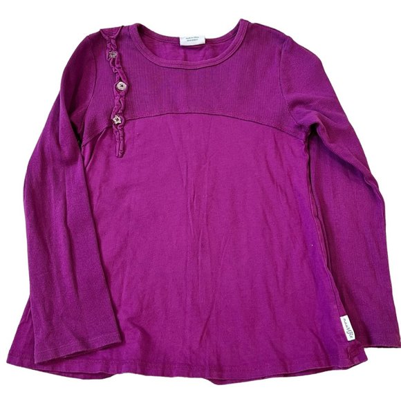 Naartjie Kids Girls Vintage Fuschia Long Sleeve Blouse 9 Years - Picture 1 of 5